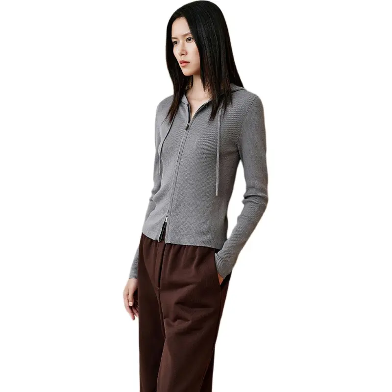 INSUN Knitwear Women's Gray-4