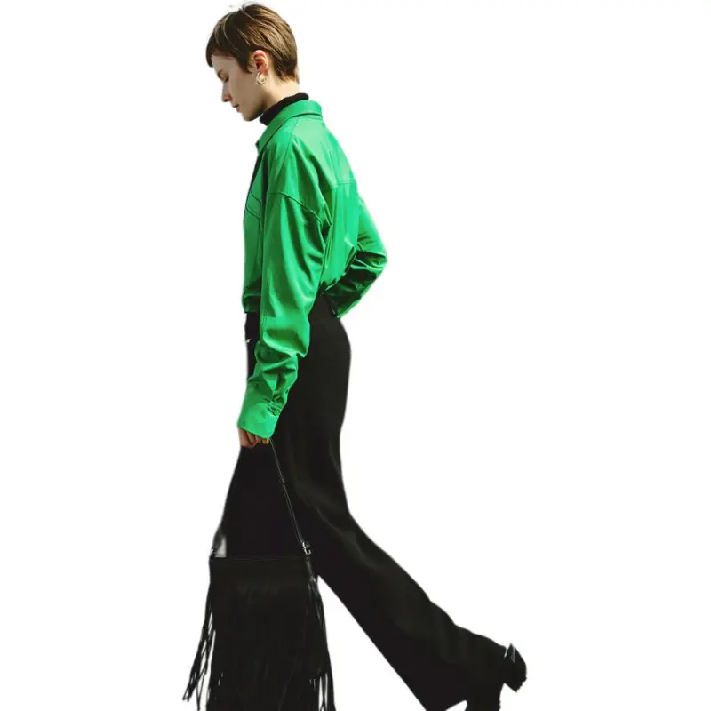 INSUN Casual Pants Women's Black-3