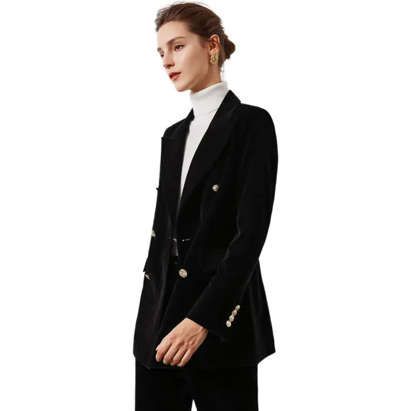 NAVIGARE Business Suits Women's Night Black-1
