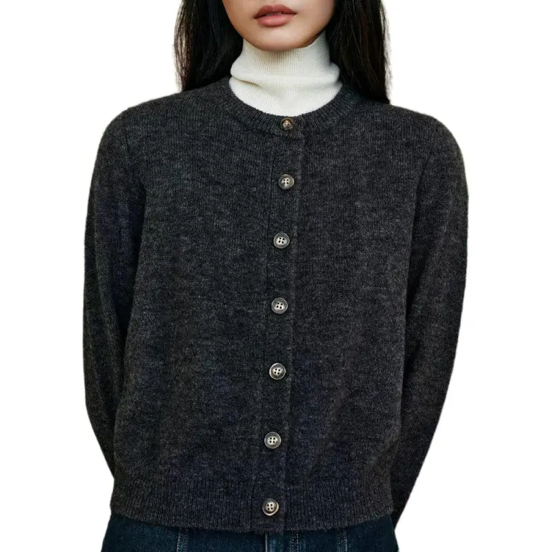 INSUN Knitwear Women's Dark Gray-4