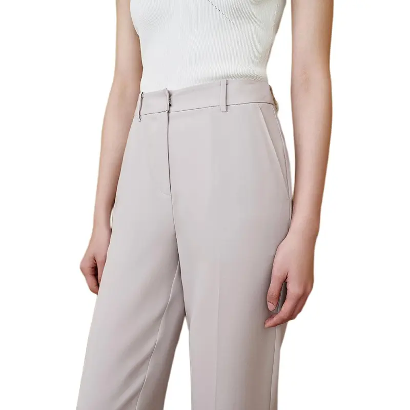 INSUN Suit Trousers Women's Beige-5