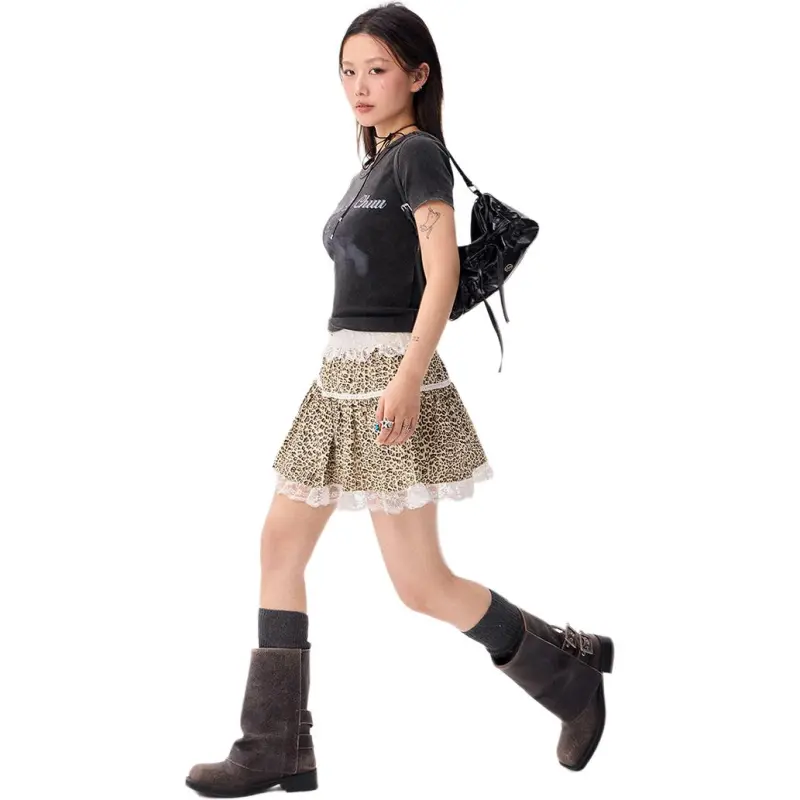 YINLEI Casual Short Skirts Women's-2