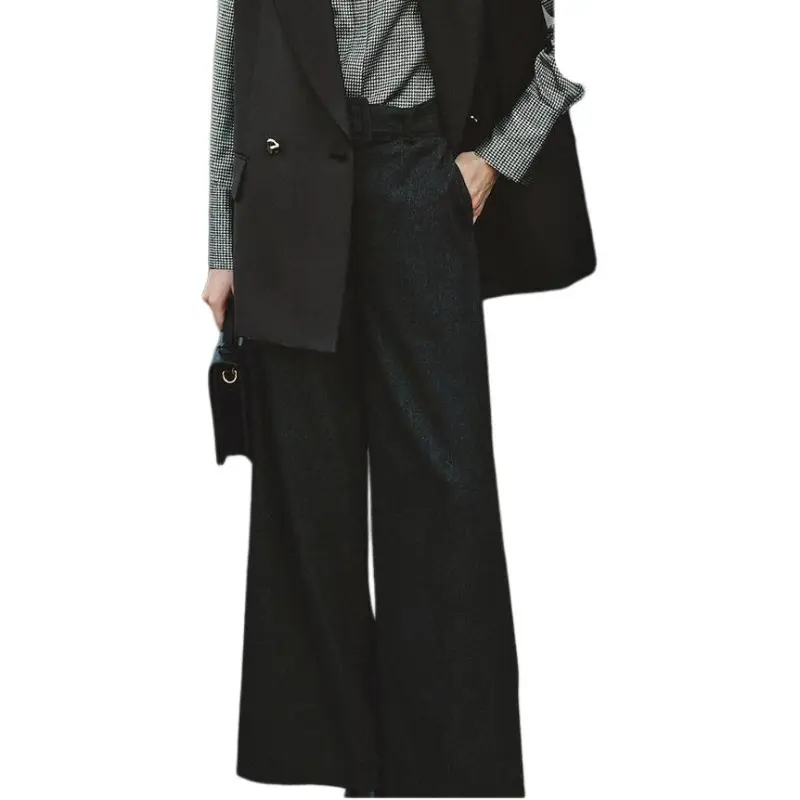 INSUN Casual Pants Women's Dark Gray-1
