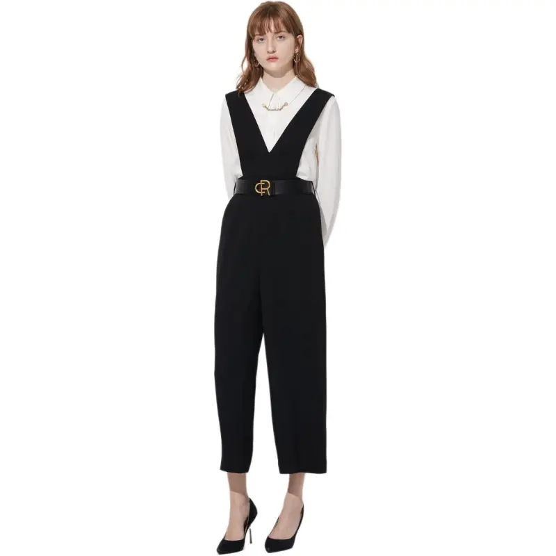 Caroline Jumpsuits Women's Black-4