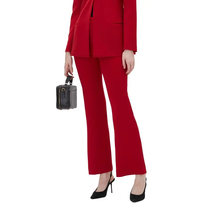 Caroline Suit Trousers Women's Red-1