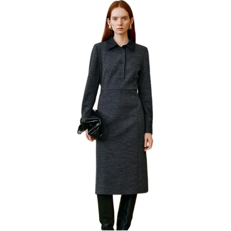 INSUN Long Sleeved Dress Women's-2