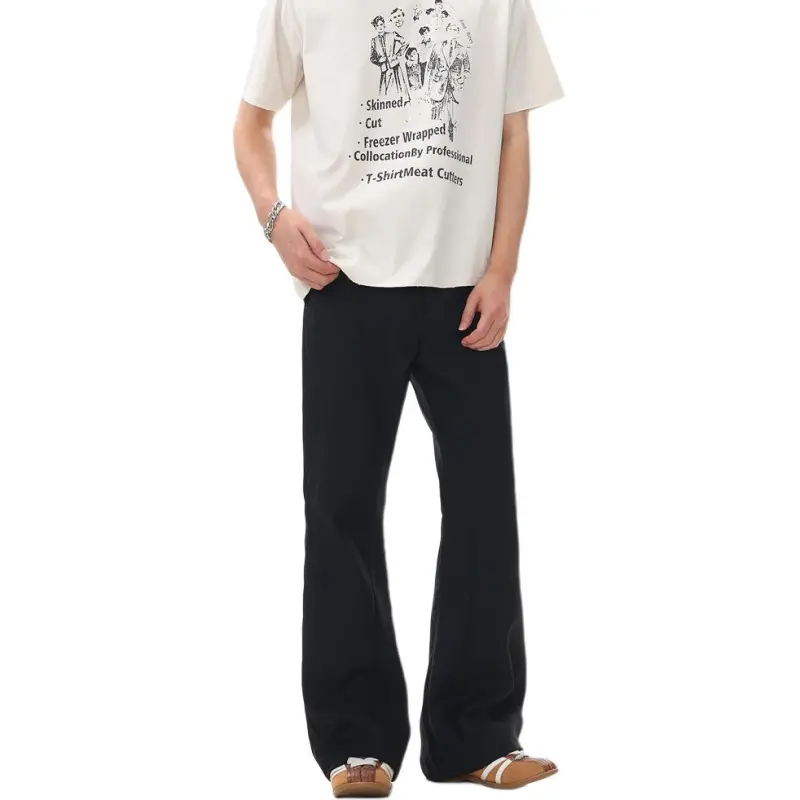 ENDRITES Suit Trousers Unisex Black-3