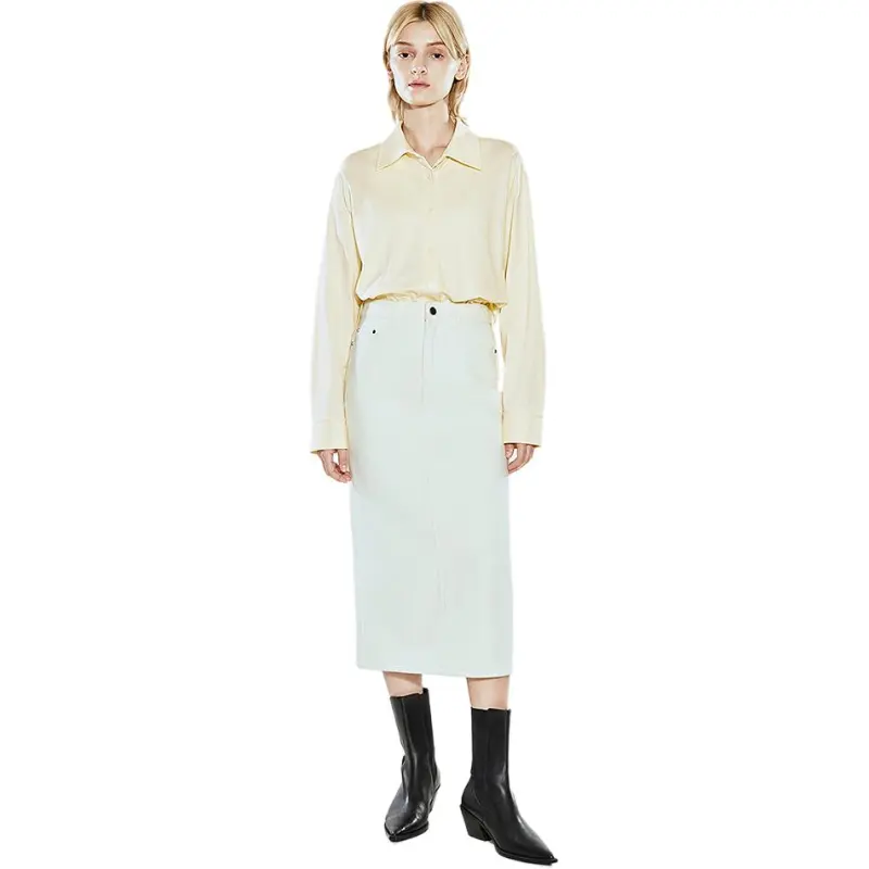 COVERINS Casual Long Skirt Women's-3