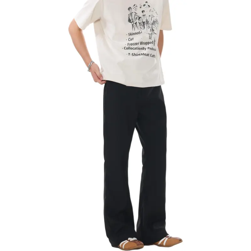 ENDRITES Suit Trousers Unisex Black-4