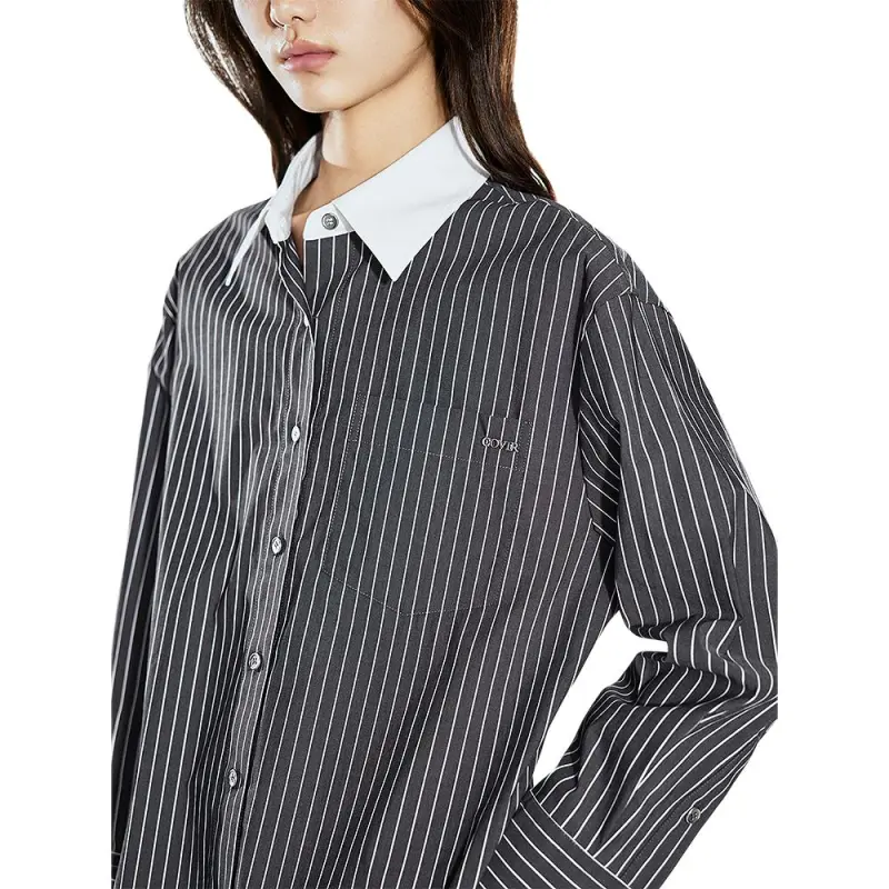 COVERINS Shirts Women's Dark Gray-1