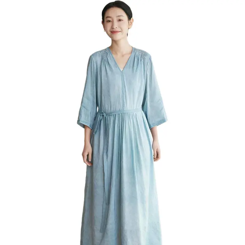 JIXIANGYUER Long Sleeved Dress Women's-2
