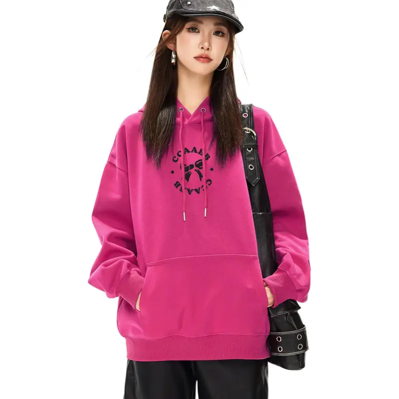 CCAABB Sweatshirts Women's FUX/Dragon Fruit-1