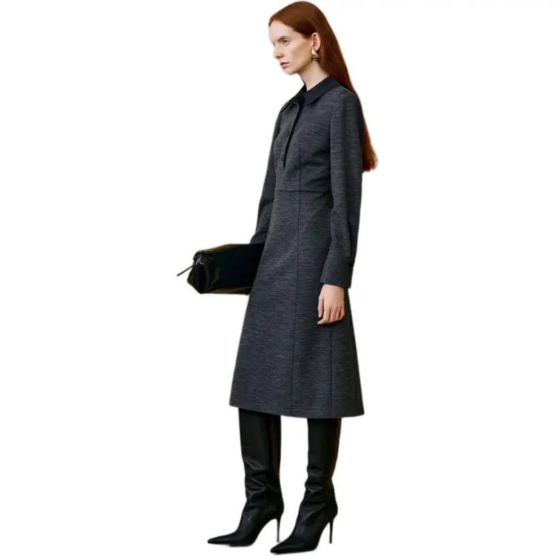 INSUN Long Sleeved Dress Women's-3