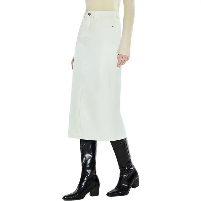 COVERINS Casual Long Skirt Women's-4