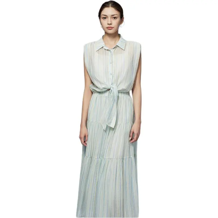 THE SEA LIFE Two Piece Skirt Sets Women's Clear Blue-1