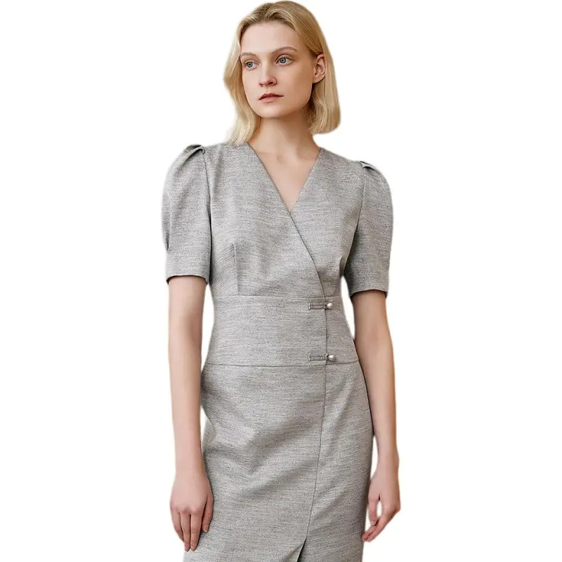 INSUN Short Sleeved Dress Women's-3
