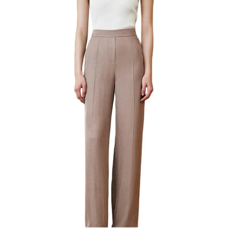 INSUN Suit Trousers Women's Chestnut-2
