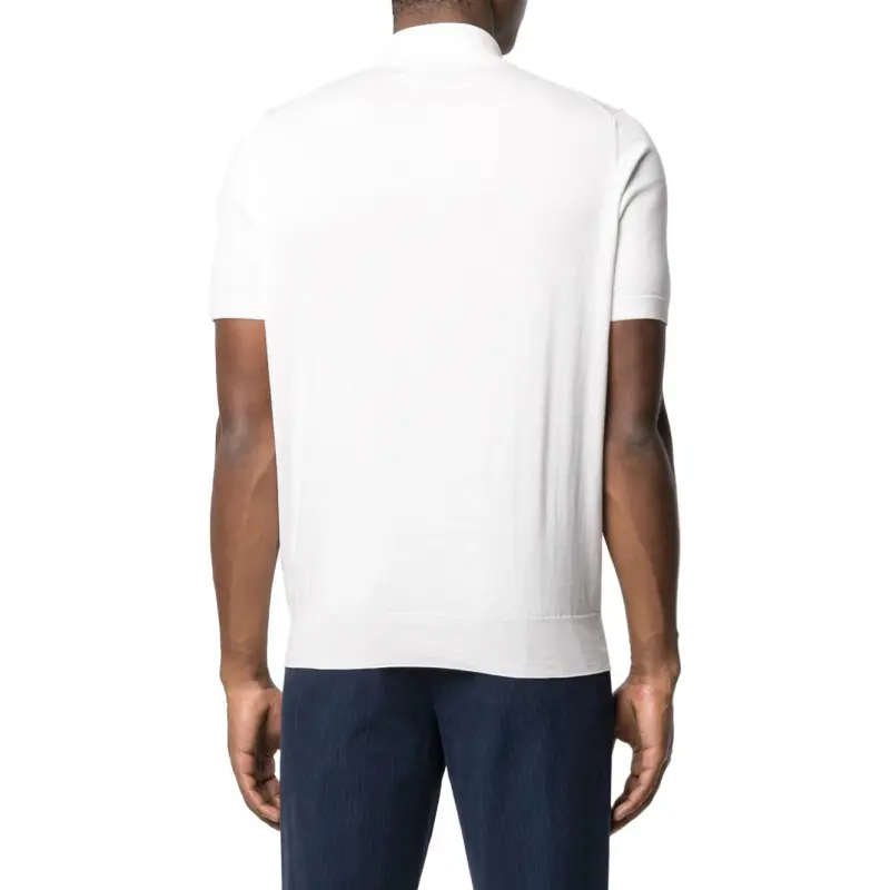 Brunello Cucinelli Short Sleeved Buttoned Polo Shirt-3