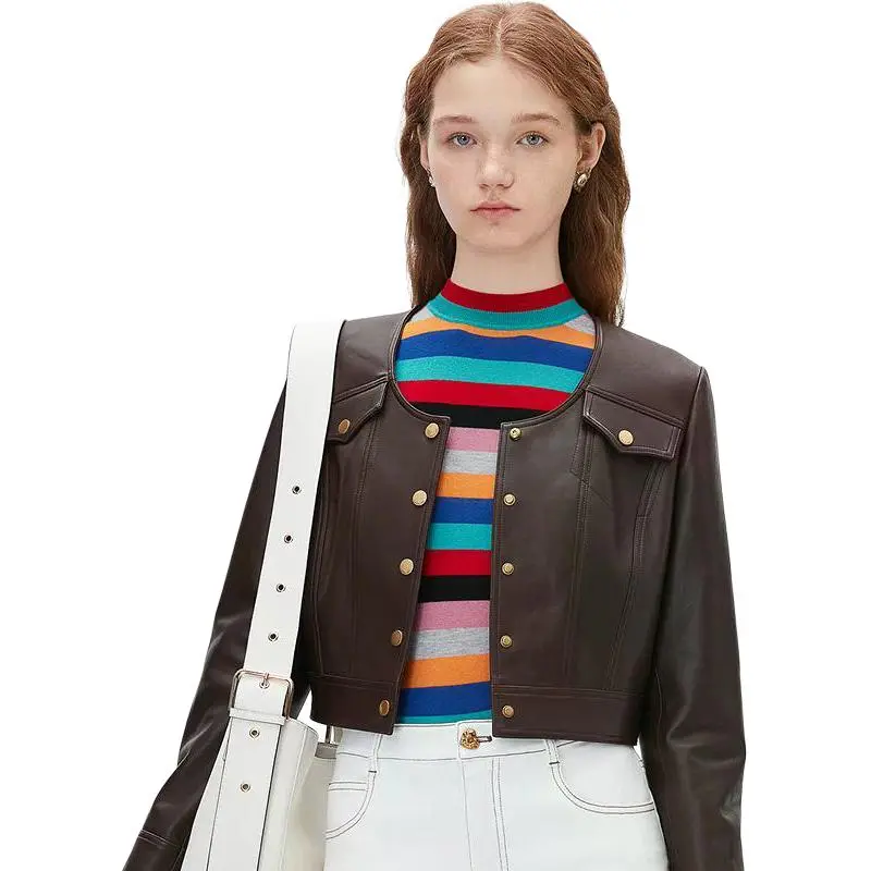 Caroline Sweaters Women's Multicolor Stripes-3