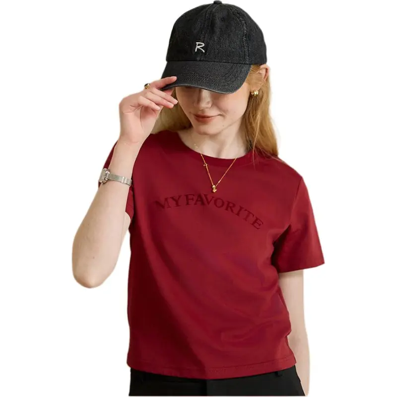 KUHNMARVIN T Shirts Women's Maroon-4
