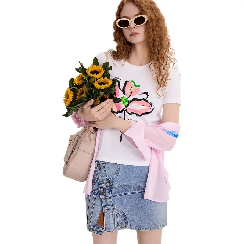 Desigual Regular T Shirt Women's-3