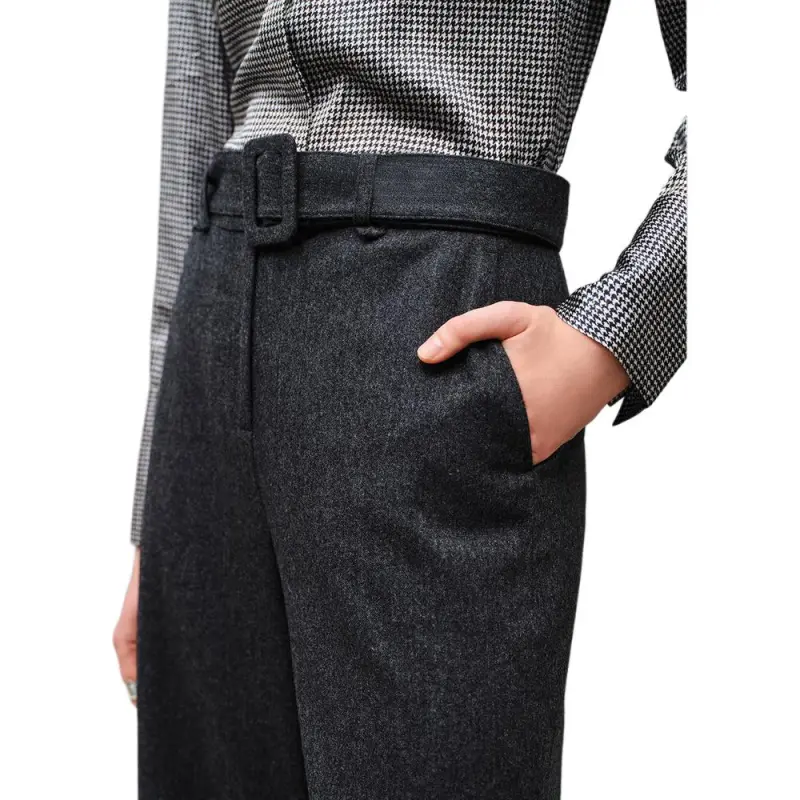 INSUN Casual Pants Women's Dark Gray-4