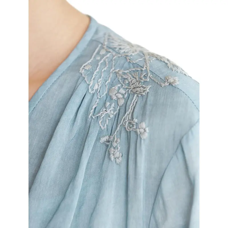 JIXIANGYUER Long Sleeved Dress Women's-5
