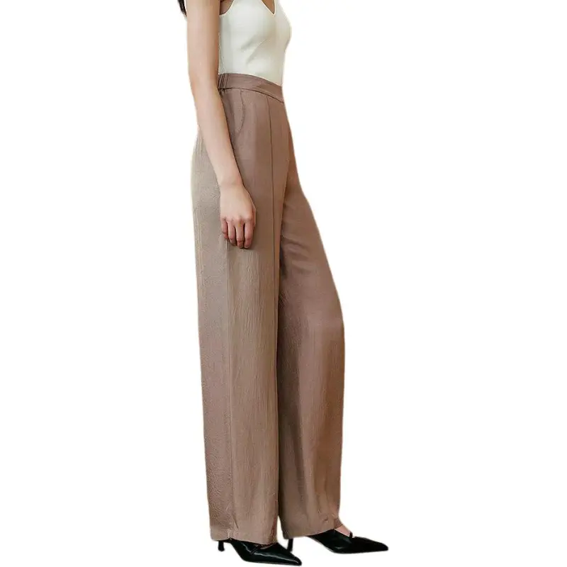 INSUN Suit Trousers Women's Chestnut-4