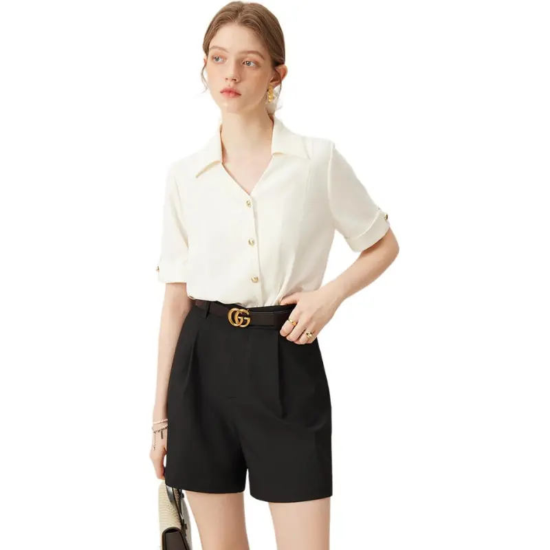 FANSILANEN Shirts Women's Ecru-2