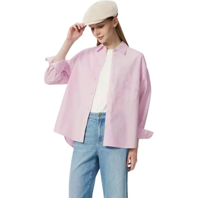HAZZYS Shirts Women's Light Pink-3