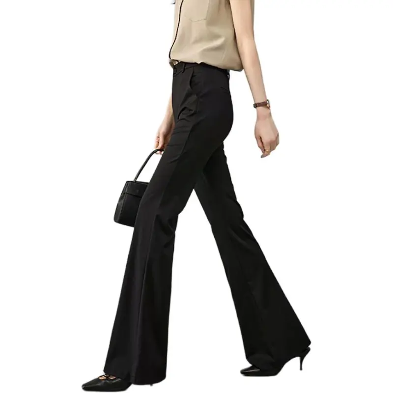 YALIDA Casual Pants Women's Black-2
