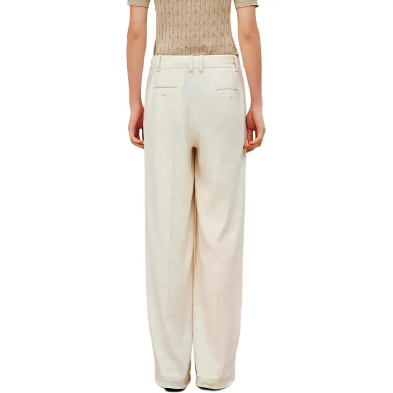 INSUN Casual Pants Women's Apricot-3