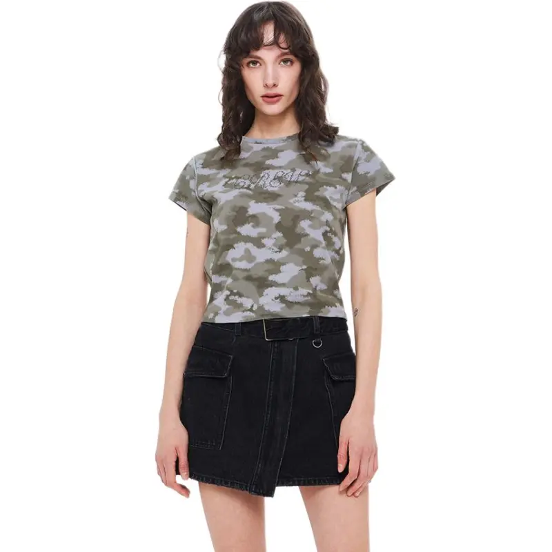 MOUSSY Crop Tops Women's-2