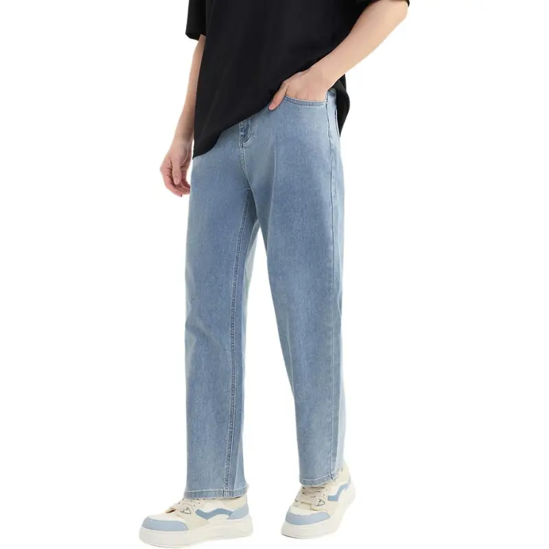 Three blessings Jeans Men Blue-2