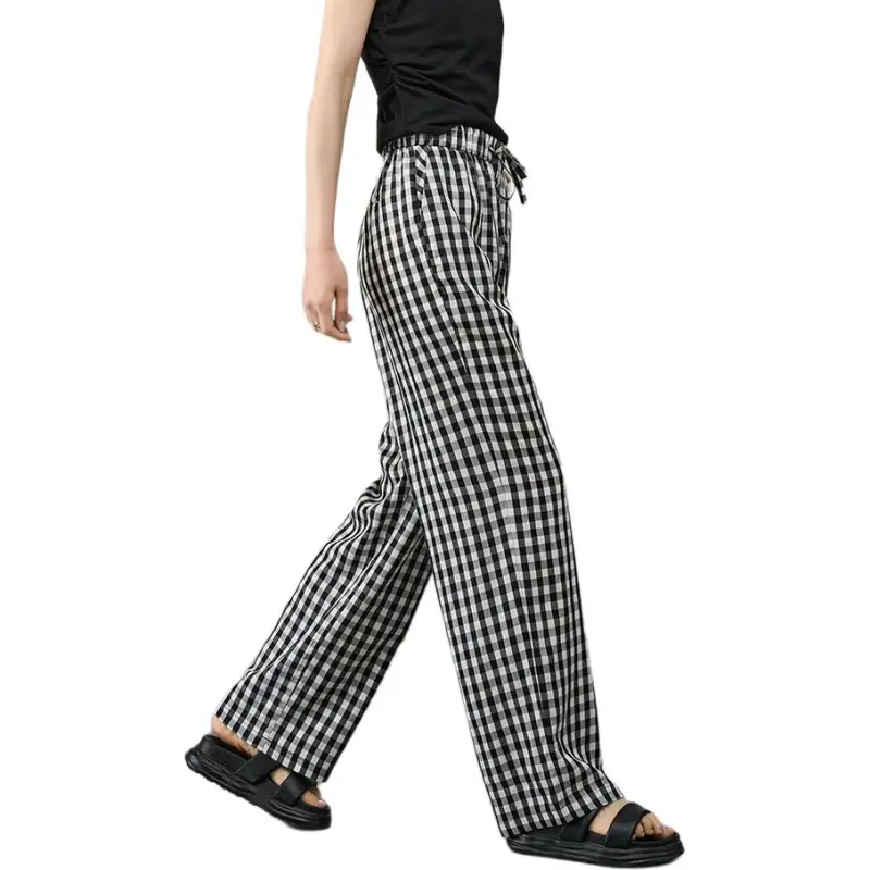YALIDA Casual Pants Women's Black-3