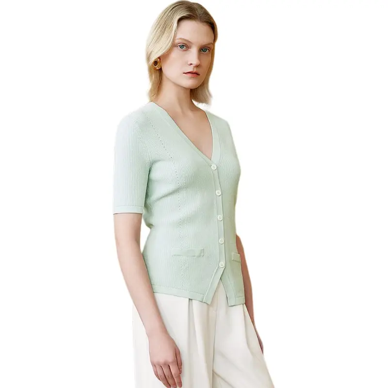INSUN Knitwear Women's Light Green-3