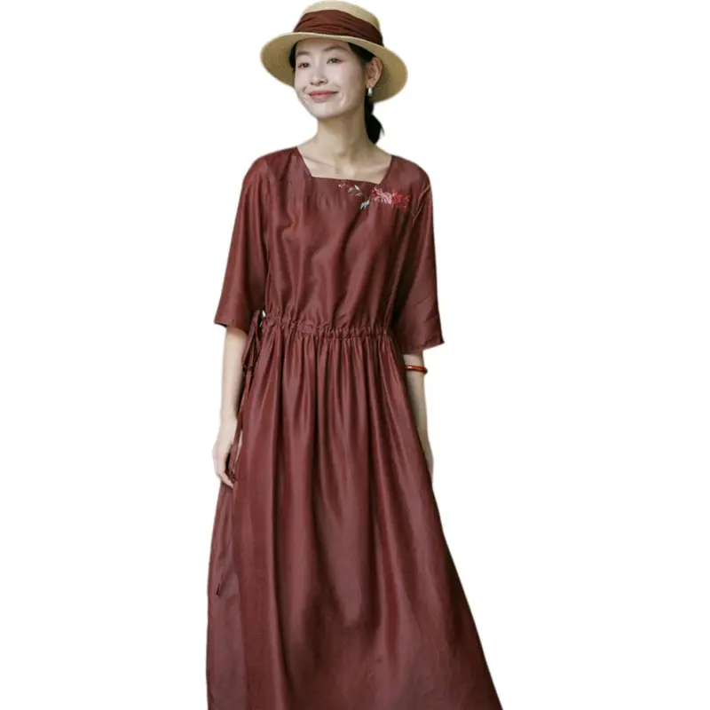 JIXIANGYUER Long Sleeved Dress Women's-1