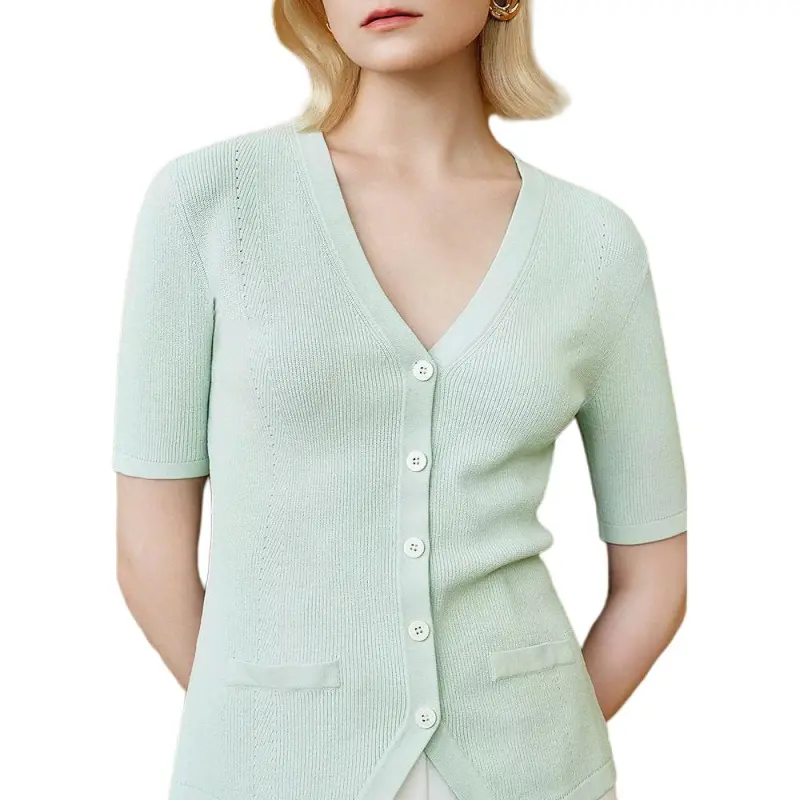 INSUN Knitwear Women's Light Green-4