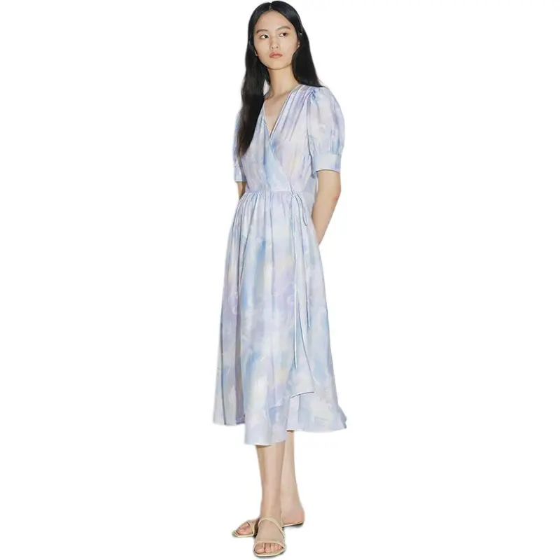 BLUE ERDOS Short Sleeved Dress Women's-3