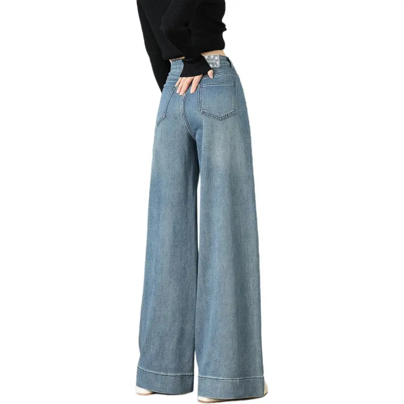  CHOCOOLATE Jeans Women's BLL/Light Blue-4