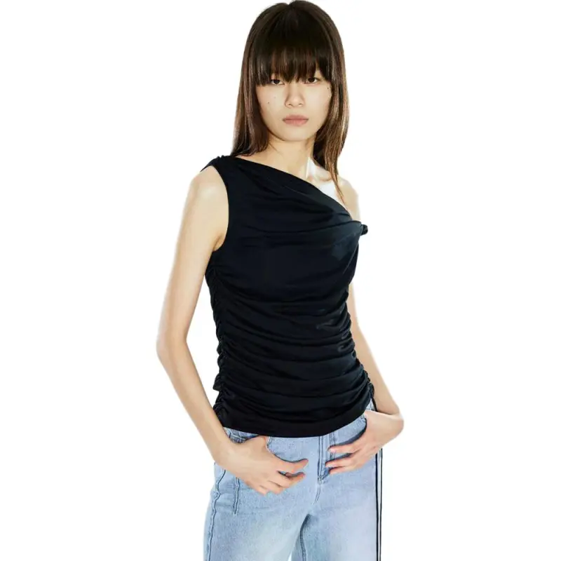 COVERINS T Shirts Women's Navy Blue-5
