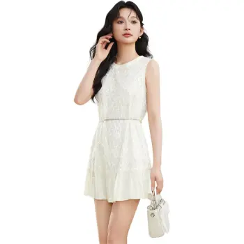 Love To Serve Sleeveless Dress Women's Apricot
