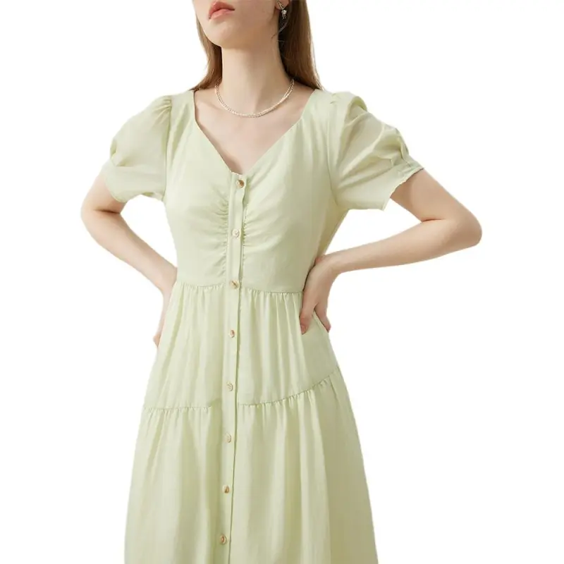 FANSILANEN Short Sleeved Dress Women's-4