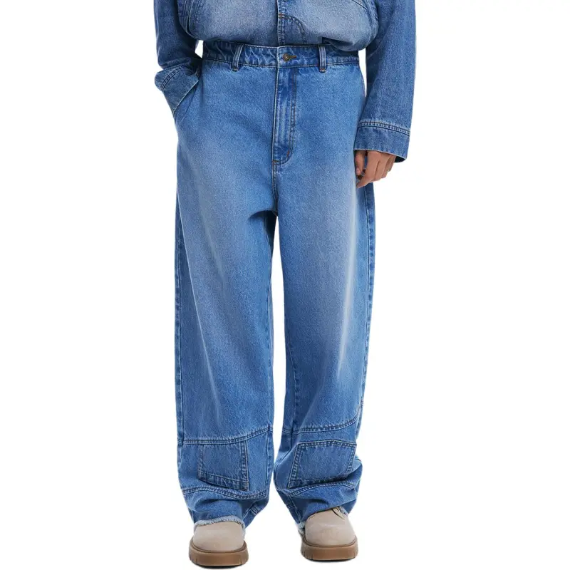 Desigual Jeans Men Light Denim Blue-4