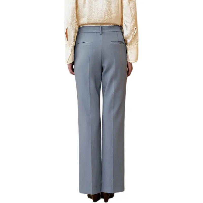 INSUN Suit Trousers Women's Slate Blue-5