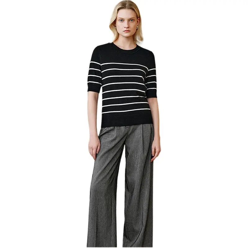 INSUN Knitwear Women's Black-2