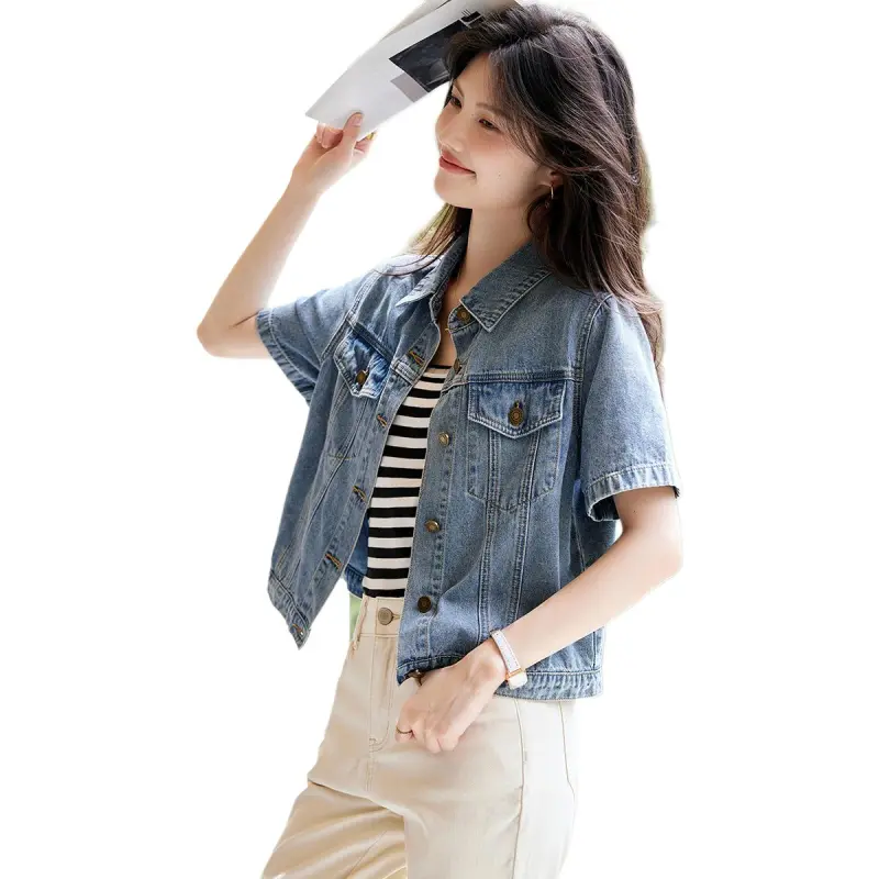 XWI Shirts Women's Denim Blue-2