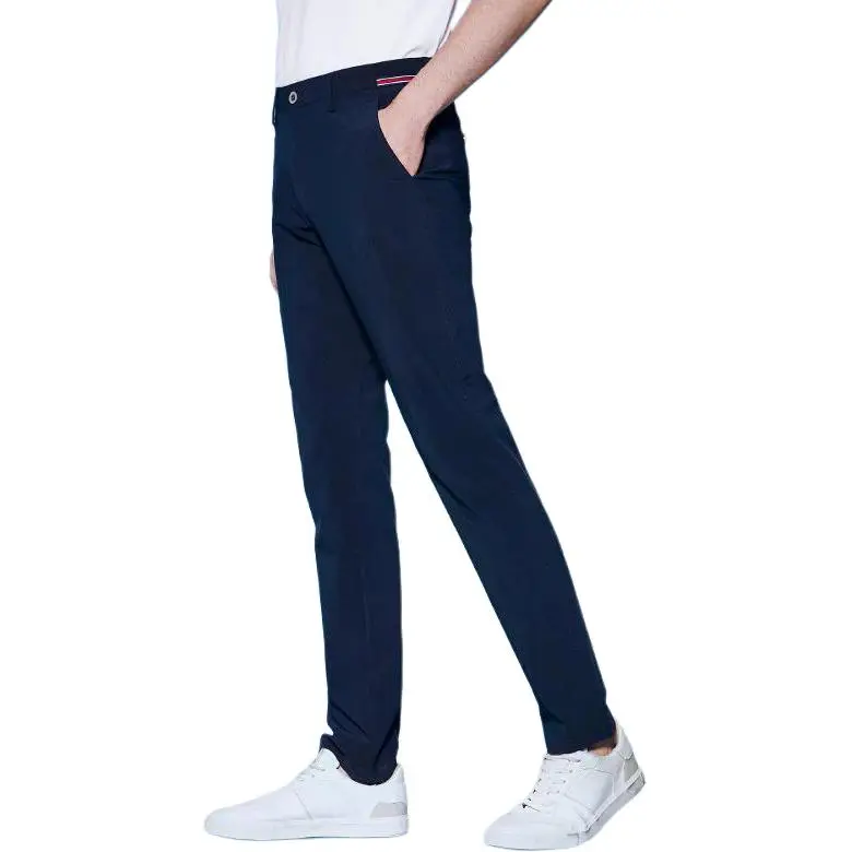 NAVIGARE Casual Pants Men Navy Blue-2