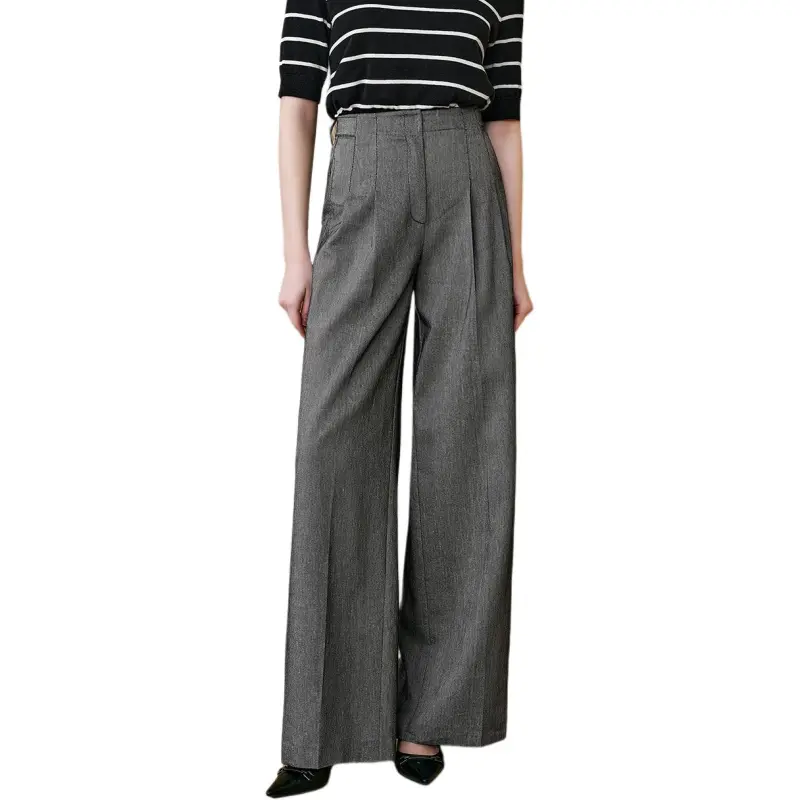 INSUN Suit Trousers Women's Dark Gray-3
