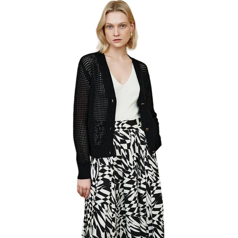 INSUN Knitwear Women's Black-3